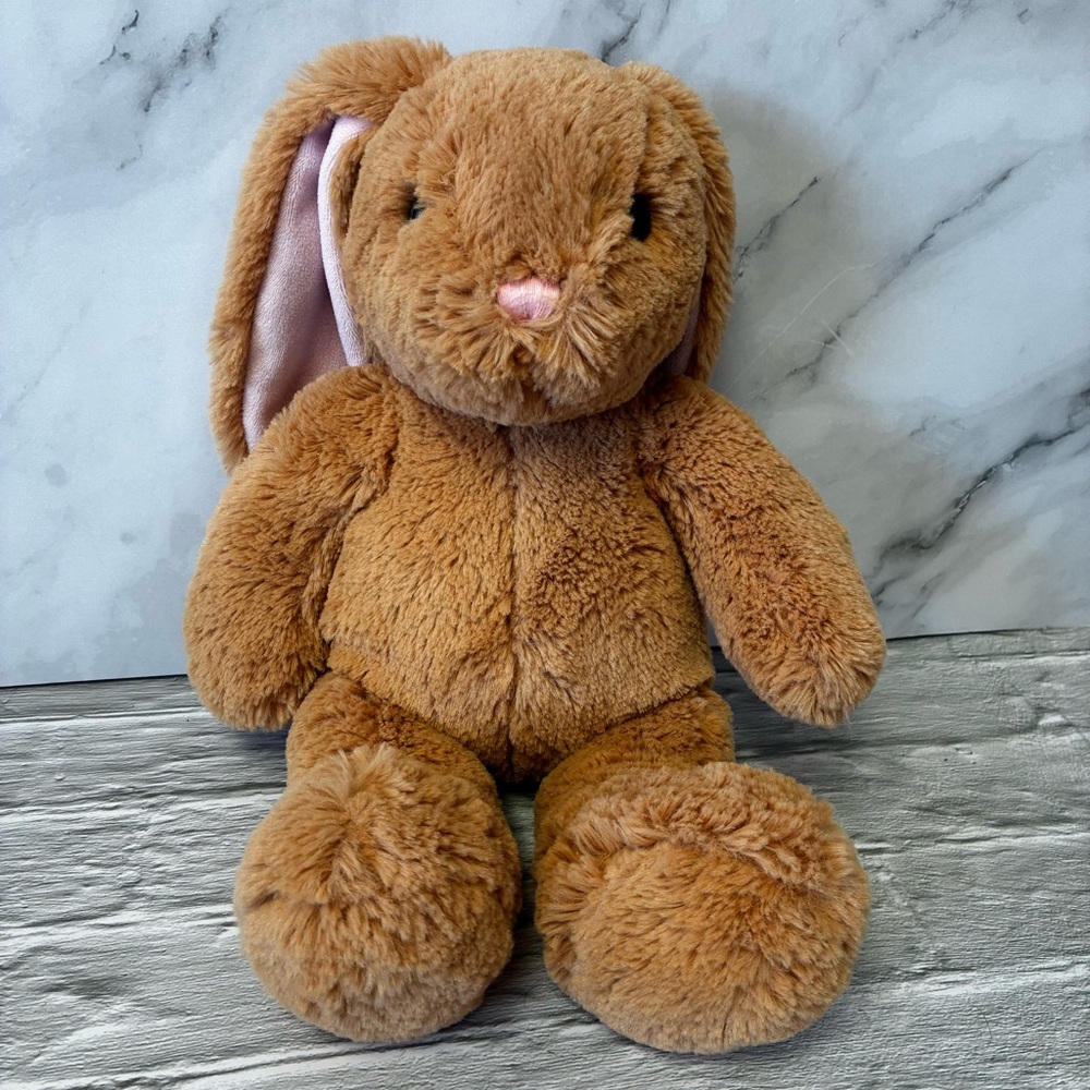 Build-A-Bear BAB Brown Bunny Stuffed Animal Plush